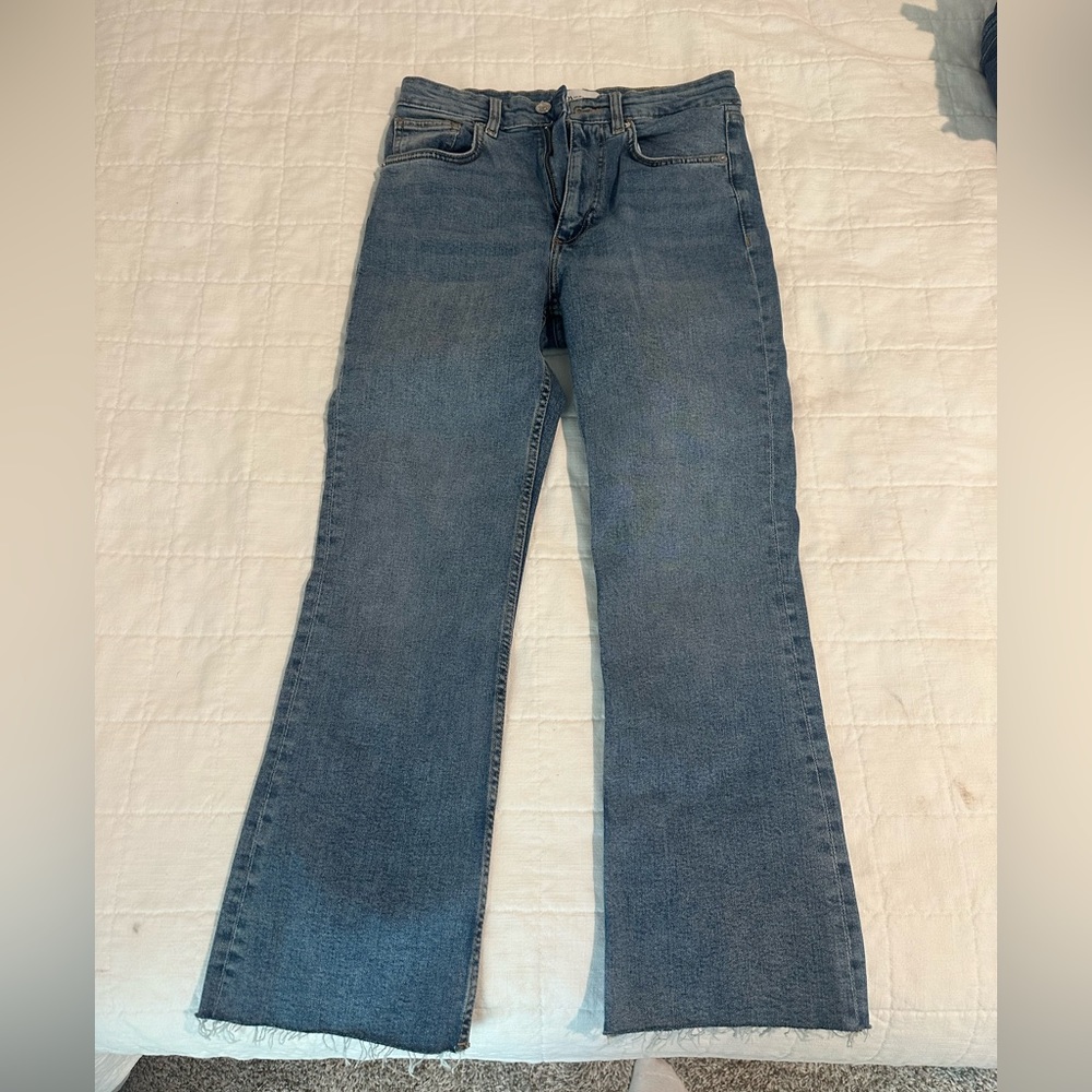 Zara Straight Leg Denim Jean